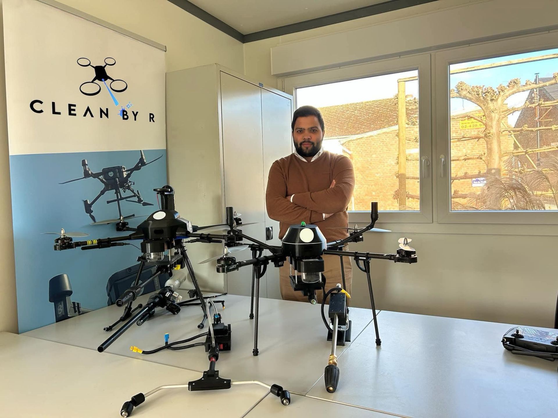 Nettoyage drone Arlon